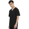 Cherokee Euphoria Men Scrubs Top Tuckable V-Neck CK887A, M, Black