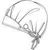 Workwear Revolution Tech Men & Women Bouffant Scrubs Hat WW508AB(Royal)