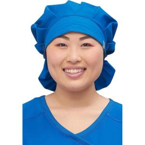 Workwear Revolution Tech Men & Women Bouffant Scrubs Hat WW508AB(Royal)