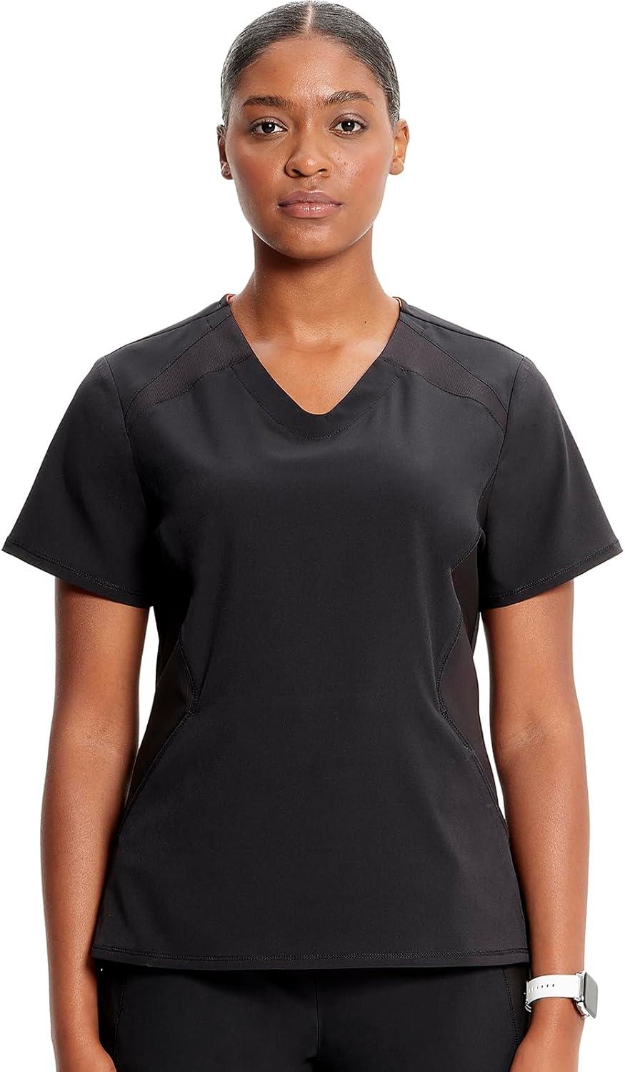 imageCherokee Infinity Women Scrubs Top Polo CK872ARoyal