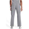 Cherokee Infinity Men Scrub Pants, 6 Pockets, Tapered Leg with Zip Fly Front and Inside Functional Drawstring Cargo – CK200A(Grey)