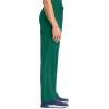 Cherokee Infinity Men Scrub Pants, 6 Pockets, Tapered Leg with Zip Fly Front and Inside Functional Drawstring Cargo – CK200A(Hunter Green)