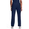 Cherokee Infinity Men Scrub Pants, 6 Pockets, Tapered Leg with Zip Fly Front and Inside Functional Drawstring Cargo – CK200A(Navy)