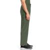 Cherokee Infinity Men Scrub Pants, 6 Pockets, Tapered Leg with Zip Fly Front and Inside Functional Drawstring Cargo – CK200A(Olive)
