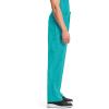 Cherokee Infinity Men Scrub Pants, 6 Pockets, Tapered Leg with Zip Fly Front and Inside Functional Drawstring Cargo – CK200A(Teal Blue)
