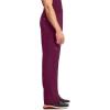 Cherokee Infinity Men Scrub Pants, 6 Pockets, Tapered Leg with Zip Fly Front and Inside Functional Drawstring Cargo – CK200A(Wine)