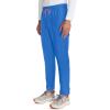 Cherokee Infinity Mens Drawstring Straight Leg Scrub Pants Mid Rise Zip Fly, 6 Pockets, Rib-Knit Waistband – IN200A(Royal)