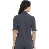 Cherokee Infinity Women Scrubs Top Polo CK872A(Pewter)