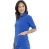 Cherokee Infinity Women Scrubs Top Polo CK872A(Royal)
