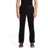 Cherokee Infinity Men Scrub Pants, 6 Pockets, Tapered Leg with Zip Fly Front and Inside Functional Drawstring Cargo – CK200A(Black)