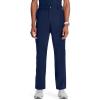 Cherokee Infinity Men Scrub Pants, 6 Pockets, Tapered Leg with Zip Fly Front and Inside Functional Drawstring Cargo – CK200A(Navy)
