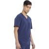 Cherokee Euphoria Men Scrubs Top Tuckable V-Neck CK887A(Navy)