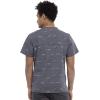 Cherokee Prints Men Scrubs Top V-Neck Print CK692(Rawr-some)