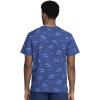 Cherokee Prints Men Scrubs Top V-Neck Print CK692(Stay in School)