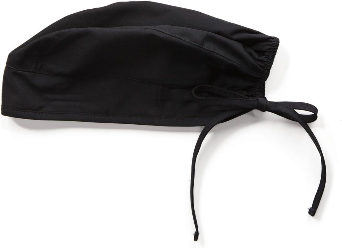 imageCherokee Men and Women Scrub Cap with Adjustable Elastic TieBack Lightweight Breathable NoSlip Unisex Surgical Cap 2506Black Navy Royal 3 Pack