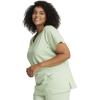 Cherokee Medical Women’s Scrub Top V-Neck Modern Classic Fit with 3 Pockets, Ultra Soft and 2-Way Stretch Fabric – WW620(Cucumber)