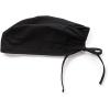 Cherokee Men and Women Scrub Cap with Adjustable Elastic Tie-Back Lightweight, Breathable No-Slip Unisex Surgical Cap – 2506(Black / Navy – 2 Pack)