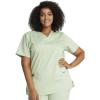 Cherokee Medical Women’s Scrub Top V-Neck Modern Classic Fit with 3 Pockets, Ultra Soft and 2-Way Stretch Fabric – WW620(Cucumber)