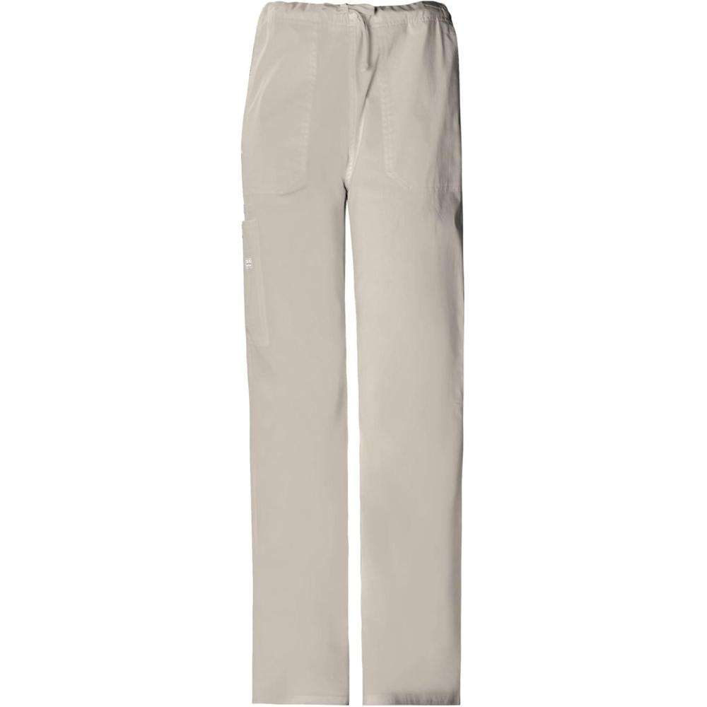 imageCherokee Men amp Women Scrubs Pant Workwear Core Stretch Drawstring Cargo 4043Khaki