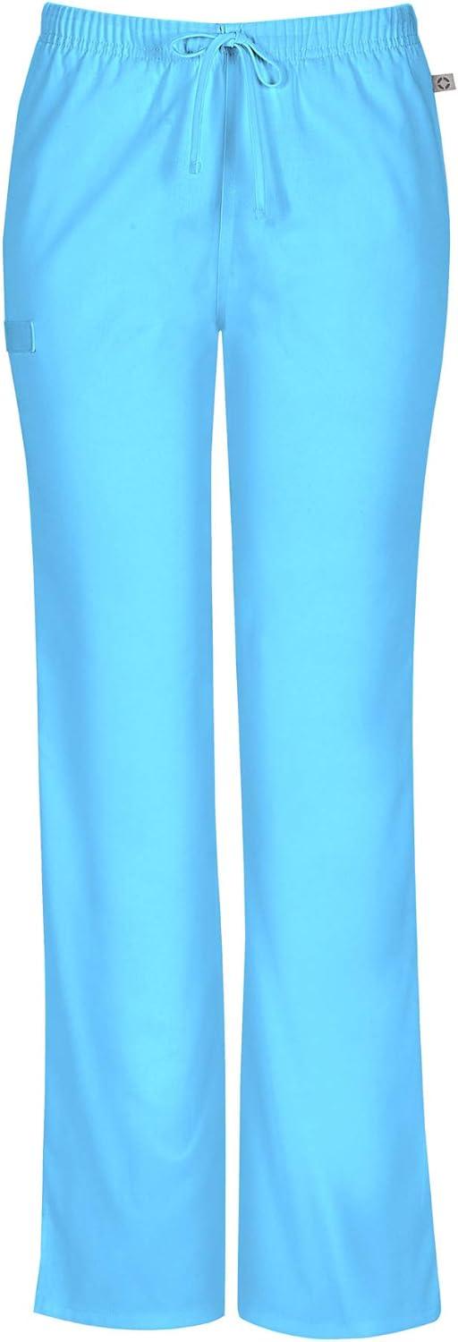 imageCherokee Womens Ww Flex W Certainty Midrise Flare Drawstring PantTurquoise
