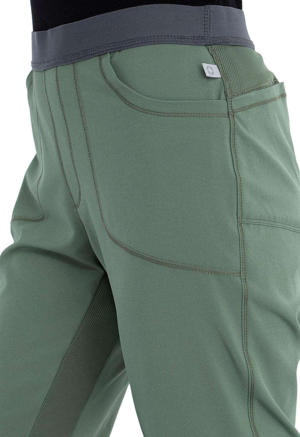 imageInfinity by Cherokee Women Scrubs Pant Low Rise Slim Pullon 1124AOlive