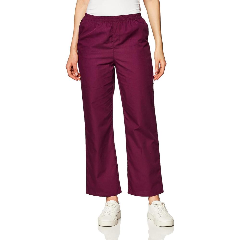 imageCherokee Womens Workwear Scrubs PullOn PantWine