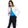 Cherokee Infinity Lab Coat For Woman With 2 Pockets Moisture Wicking & Wrinkle-Resistant Fabric – 1401A(White)