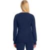 Cherokee Infinity Long Sleeve Scrubs for Women, 4-Way Stretch Performance Fabric – CK781A(Navy)