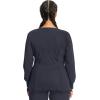 Cherokee Infinity Long Sleeve Scrubs for Women, 4-Way Stretch Performance Fabric – CK781A(Pewter)