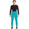 Cherokee Infinity Mens Mid Rise Jogger Scrub Pants Drawstring Waist, 4 Pockets, Zip Cargo Pocket, Rib-Knit Cuffs – IN204A(Aquaturque)