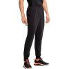 Cherokee Infinity Mens Mid Rise Jogger Scrub Pants Drawstring Waist, 4 Pockets, Zip Cargo Pocket, Rib-Knit Cuffs – IN204A(Black)