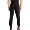 Cherokee Infinity Mens Mid Rise Jogger Scrub Pants Drawstring Waist, 4 Pockets, Zip Cargo Pocket, Rib-Knit Cuffs – IN204A(Black)