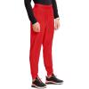 Cherokee Infinity Mens Mid Rise Jogger Scrub Pants Drawstring Waist, 4 Pockets, Zip Cargo Pocket, Rib-Knit Cuffs – IN204A(Fire Bird)