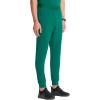Cherokee Infinity Mens Mid Rise Jogger Scrub Pants Drawstring Waist, 4 Pockets, Zip Cargo Pocket, Rib-Knit Cuffs – IN204A(Hunter)