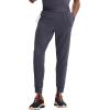 Cherokee Infinity Mens Mid Rise Jogger Scrub Pants Drawstring Waist, 4 Pockets, Zip Cargo Pocket, Rib-Knit Cuffs – IN204A(Pewter)