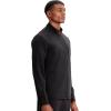 Cherokee Infinity Mens Zip Front Scrub Jacket, Rib-Knit Collar, 3 Pockets, Zipper Chest Pocket – IN350A(Black)