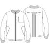 Cherokee Infinity Mens Zip Front Scrub Jacket, Rib-Knit Collar, 3 Pockets, Zipper Chest Pocket – IN350A(Hunter)