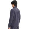Cherokee Infinity Mens Zip Front Scrub Jacket, Rib-Knit Collar, 3 Pockets, Zipper Chest Pocket – IN350A(Pewter)