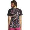 Cherokee Infinity Nurse Gifts Women Scrubs Top V-Neck Print CK645, S, Geo Nouveau