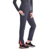 Cherokee Infinity Womens Pull-On Cargo Scrub Pants, Mid Rise, 5 Zip Pockets, Drawstring Waist with Tapered Leg – IN120A(Pewter)