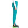 Cherokee Infinity Womens Pull-On Cargo Scrub Pants, Mid Rise, 5 Zip Pockets, Drawstring Waist with Tapered Leg – IN120A(Teal Blue)