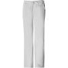 Cherokee Luxe Women Scrubs Pant Low Rise Straight Leg Drawstring 1066(White)