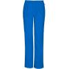 Cherokee Women’s Mid Rise Straight Leg Elastic Waist Pant(Royal)