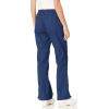 Cherokee Women’s Ww Flex W Certainty Midrise Flare Drawstring Pant(Navy)