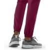 Cherokee Workwear Professionals Women Scrubs Pant Mid Rise Jogger WW036(Wine)