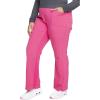 Infinity by Cherokee Women Scrubs Pant Low Rise Slim Pull-on – 1124A(Carmine Pink)