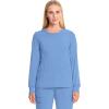Cherokee Infinity Long Sleeve Scrubs for Women, 4-Way Stretch Performance Fabric – CK781A(Ciel)