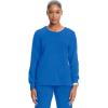 Cherokee Infinity Long Sleeve Scrubs for Women, 4-Way Stretch Performance Fabric – CK781A(Royal)