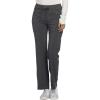 Cherokee Infinity Mid Rise Tapered Leg Drawstring Nurse Scrub Pants for Women Womens Scrubs 2 Pockets – CK100A(Pewter)
