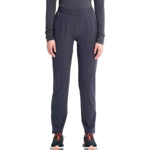 Cherokee Infinity Womens Pull-On Cargo Scrub Pants, Mid Rise, 5 Zip Pockets, Drawstring Waist with Tapered Leg – IN120A(Pewter)